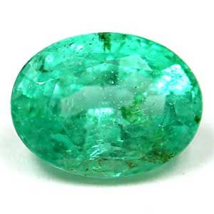 Szmaragd 2,13 ct, zielony, szlif owalny