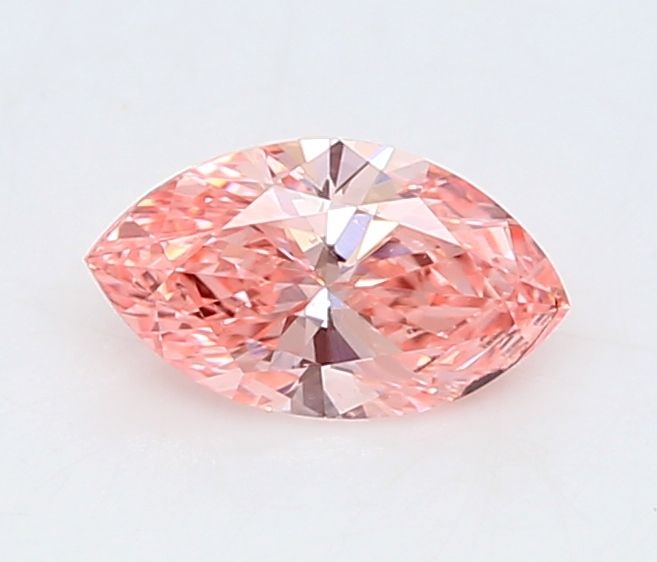 0.25 CT Fancy Vivid Pink MARQUISE