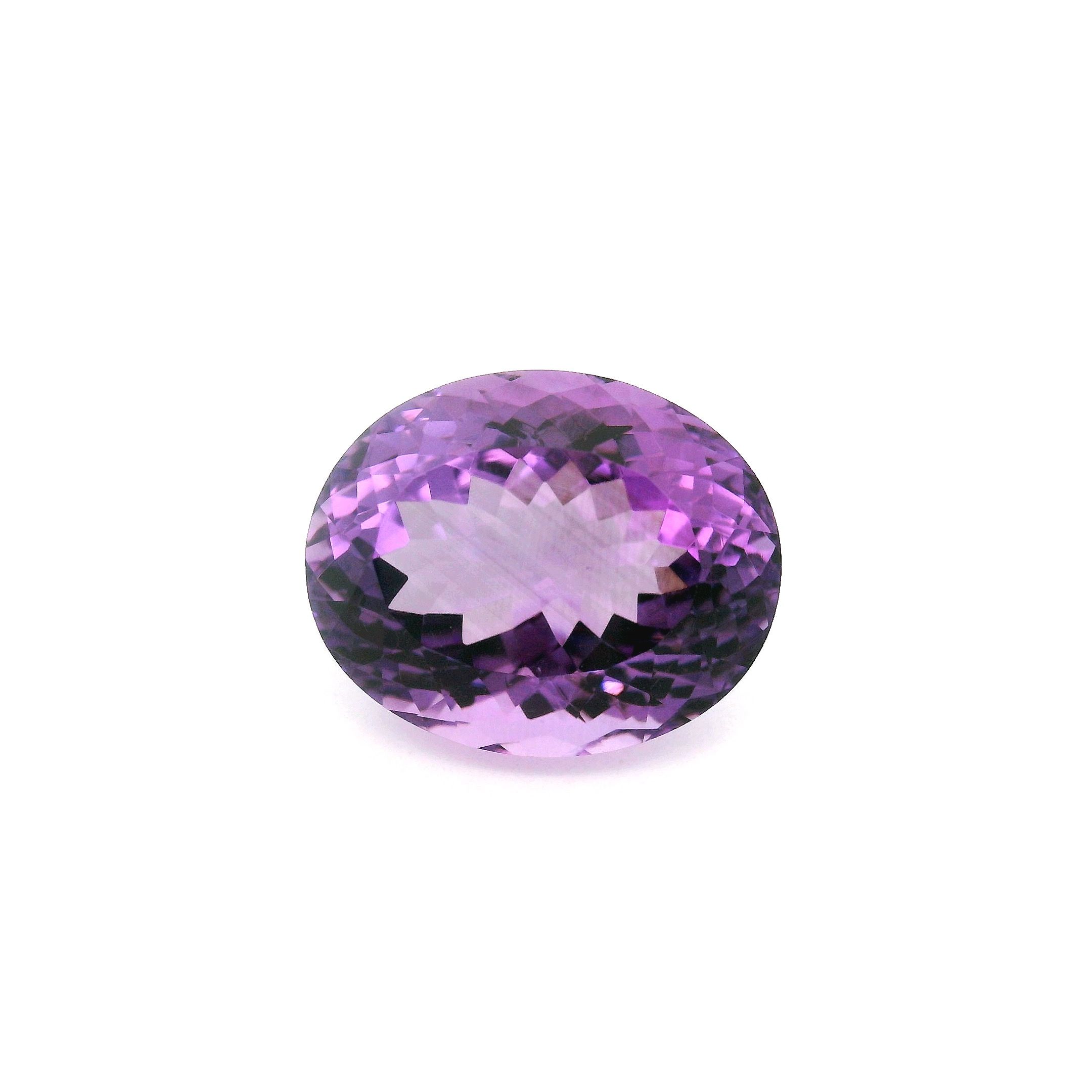 8.96 ct Oval amethyst