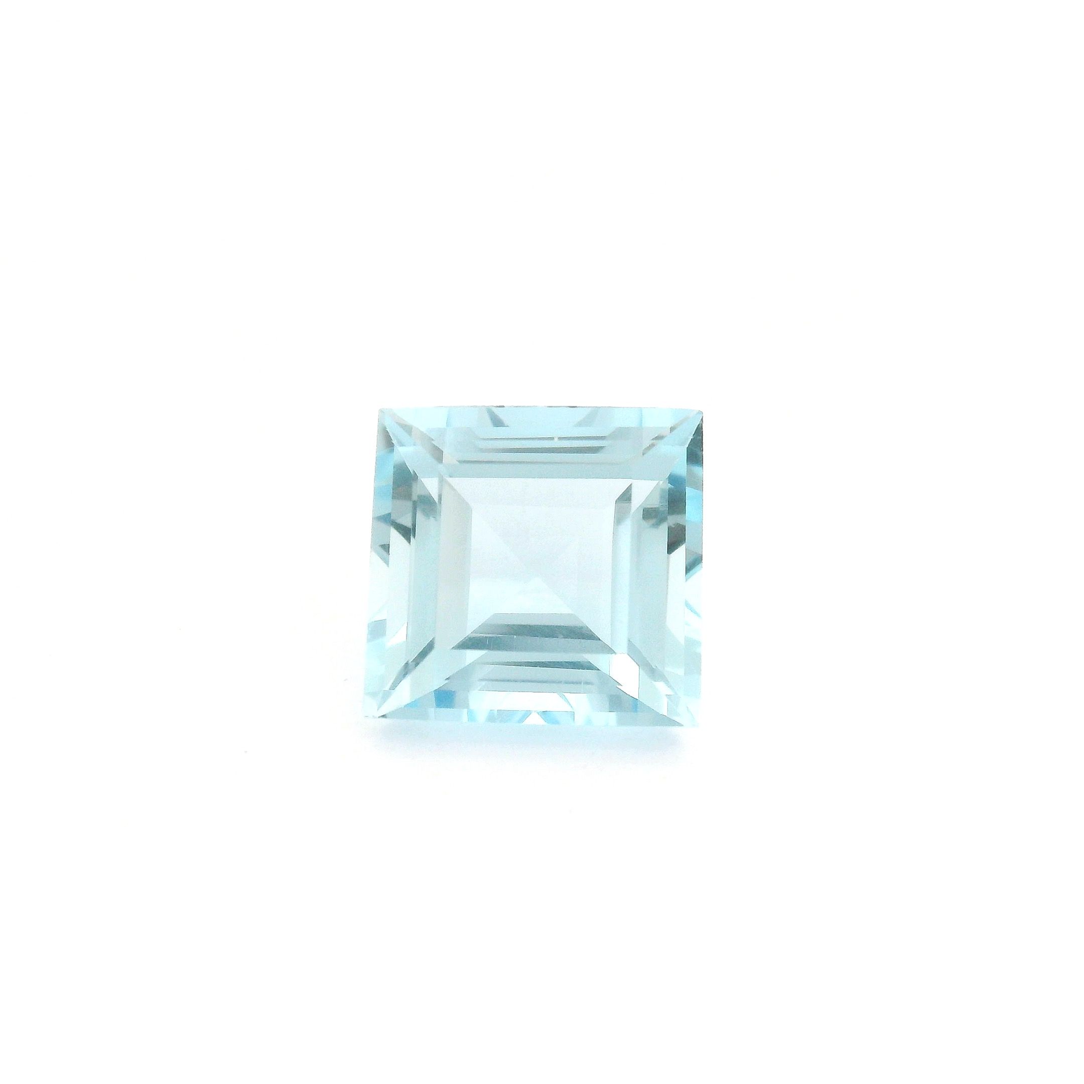 2.25 ct Square aquamarine