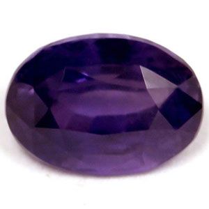 Szafir 1,44 ct, purpurowy, szlif owalny