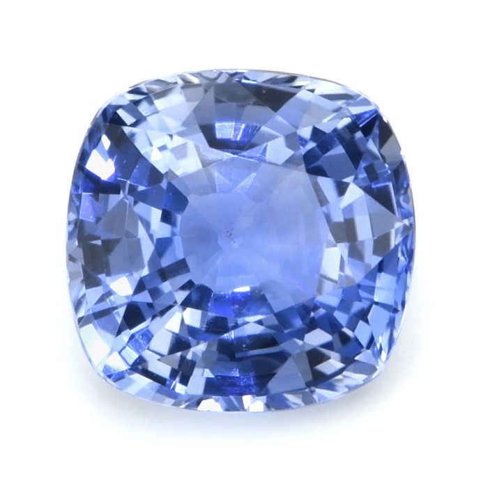 Szafir 1,71 ct, niebieski, szlif cushion