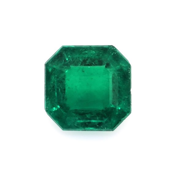 Szmaragd 1,88 ct, zielony, szlif szmaragdowy