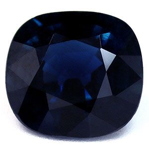 Szafir 4,37 ct, morski, szlif cushion