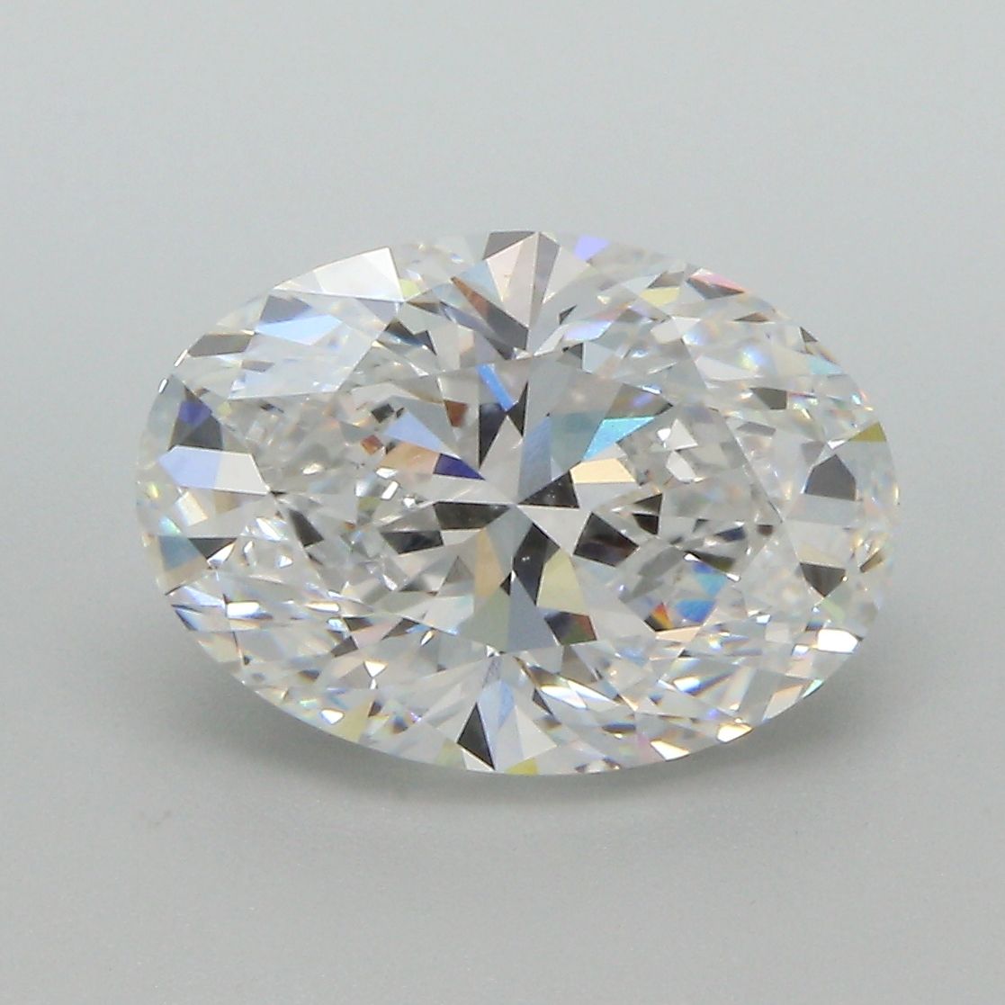 OVAL 4.02ct D VVS2 – EX EX NON