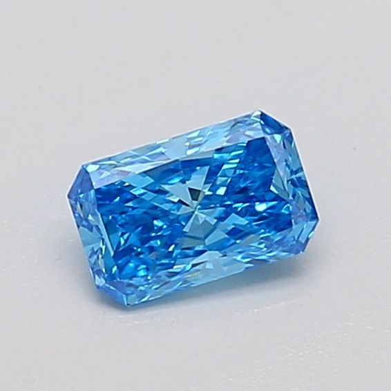 0.38 CT Fancy Vivid Blue RADIANT