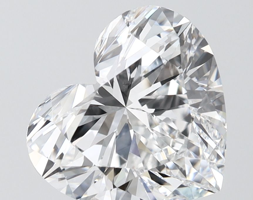 3.57 carat d VVS2 EX Cut IGI heart diamond