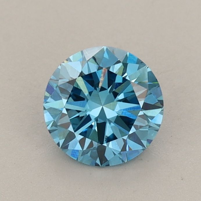 0.72 CT Fancy Vivid Blue ROUND