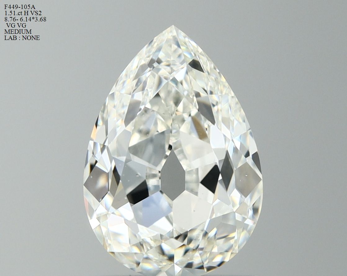 Prírodný diamant old miner,...