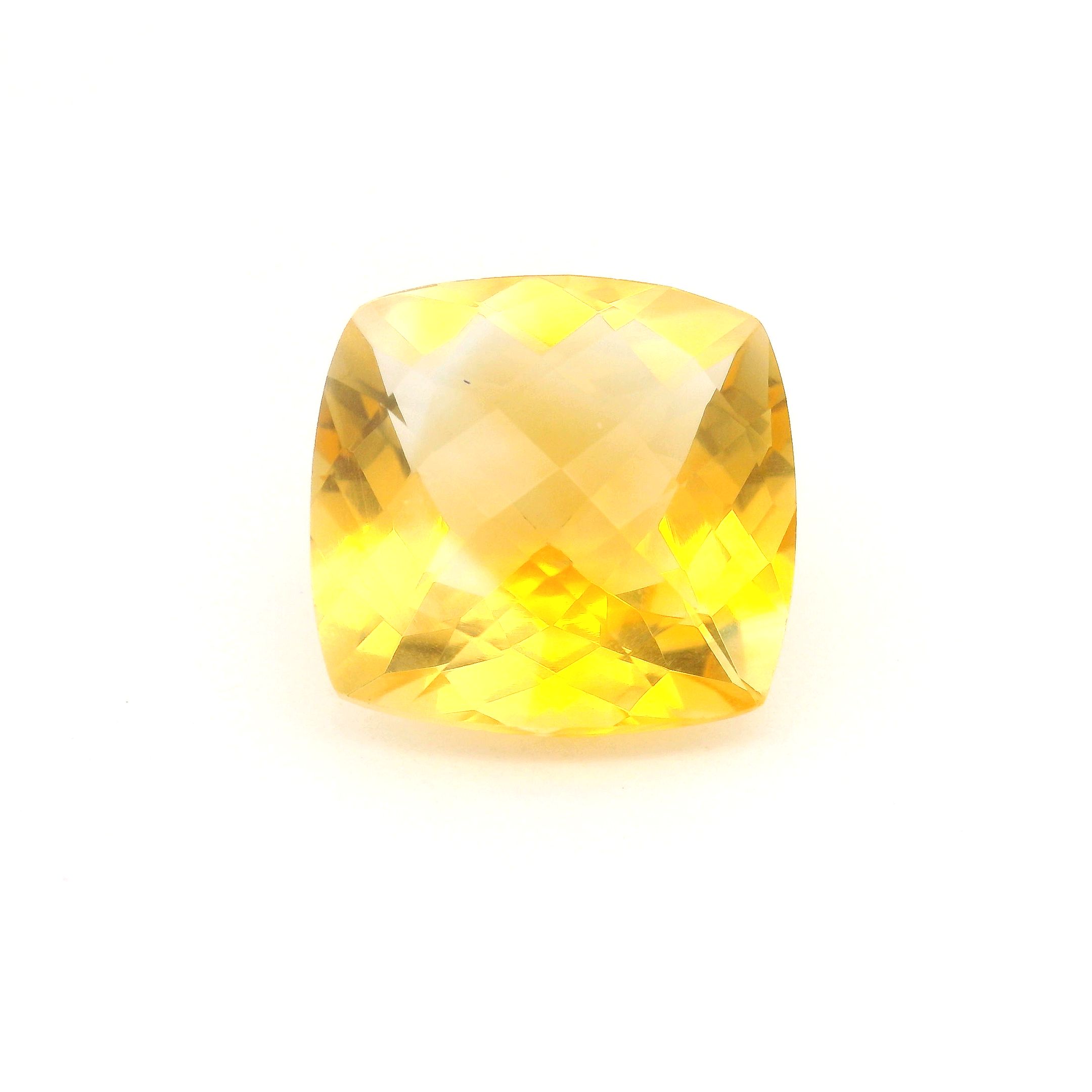 10.02 ct Cushion citrine