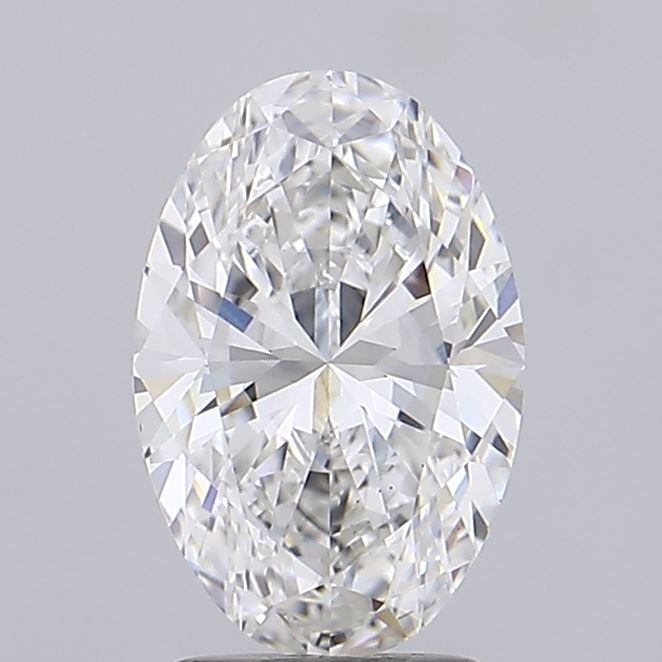 Diamant Ovale 2.54 ct - Couleur F - Pureté VS2