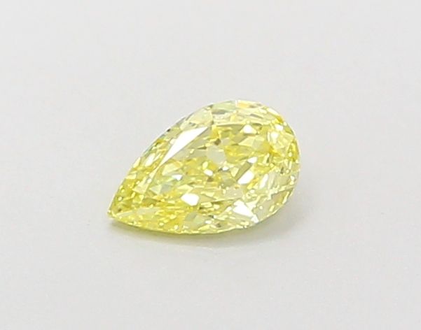 0.27 CT Fancy Vivid Yellow PEAR