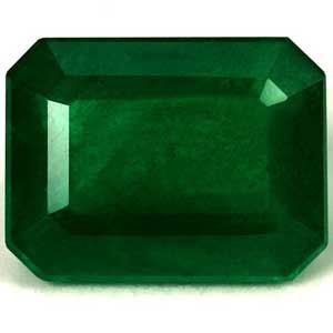 Szmaragd 2,46 ct, zielony, szlif szmaragdowy