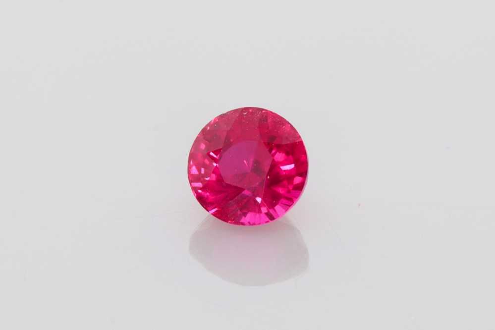 RUBY FACETED 1.02ct RED RED SI MOZAMBIQUE NONE