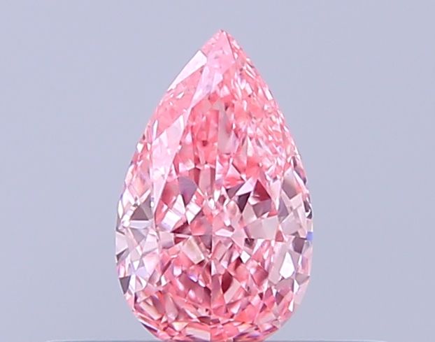 0.28 CT Fancy Vivid Pink PEAR