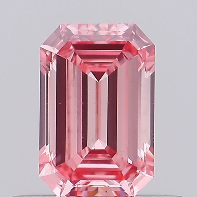 0.38 CT Fancy Vivid Pink EMERALD