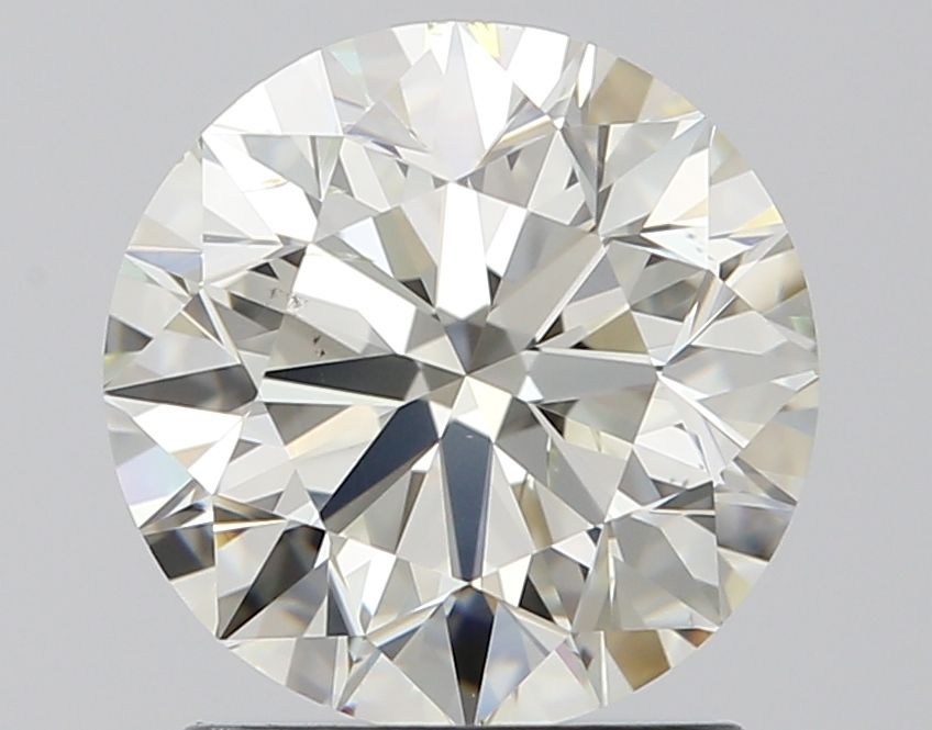 Diamant Rond 1.66 ct - Couleur J - Pureté SI1