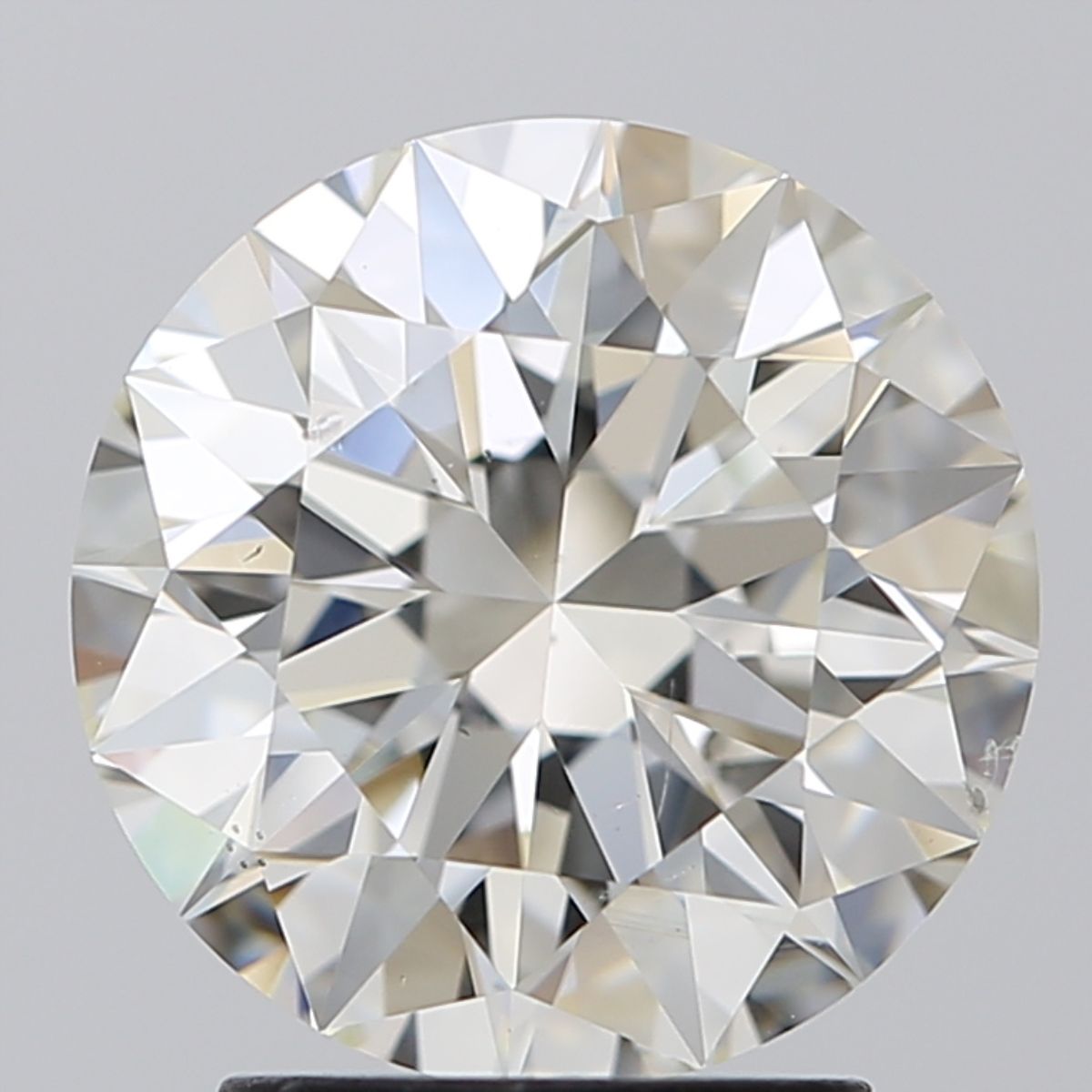 ROUND 2.7 Ct  H SI1 EX EX NON