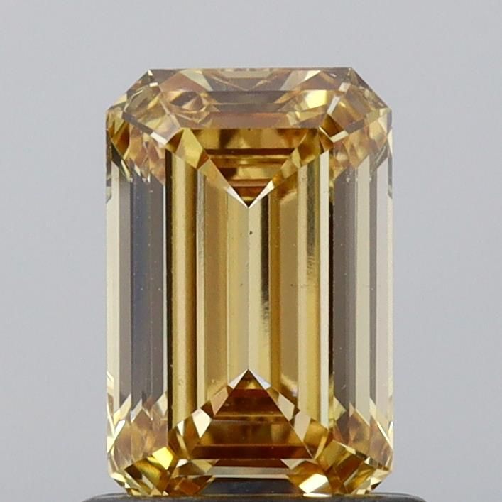 1.01 CT Fancy Vivid Yellow EMERALD