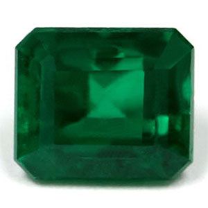 Szmaragd 2,86 ct, zielony, szlif szmaragdowy