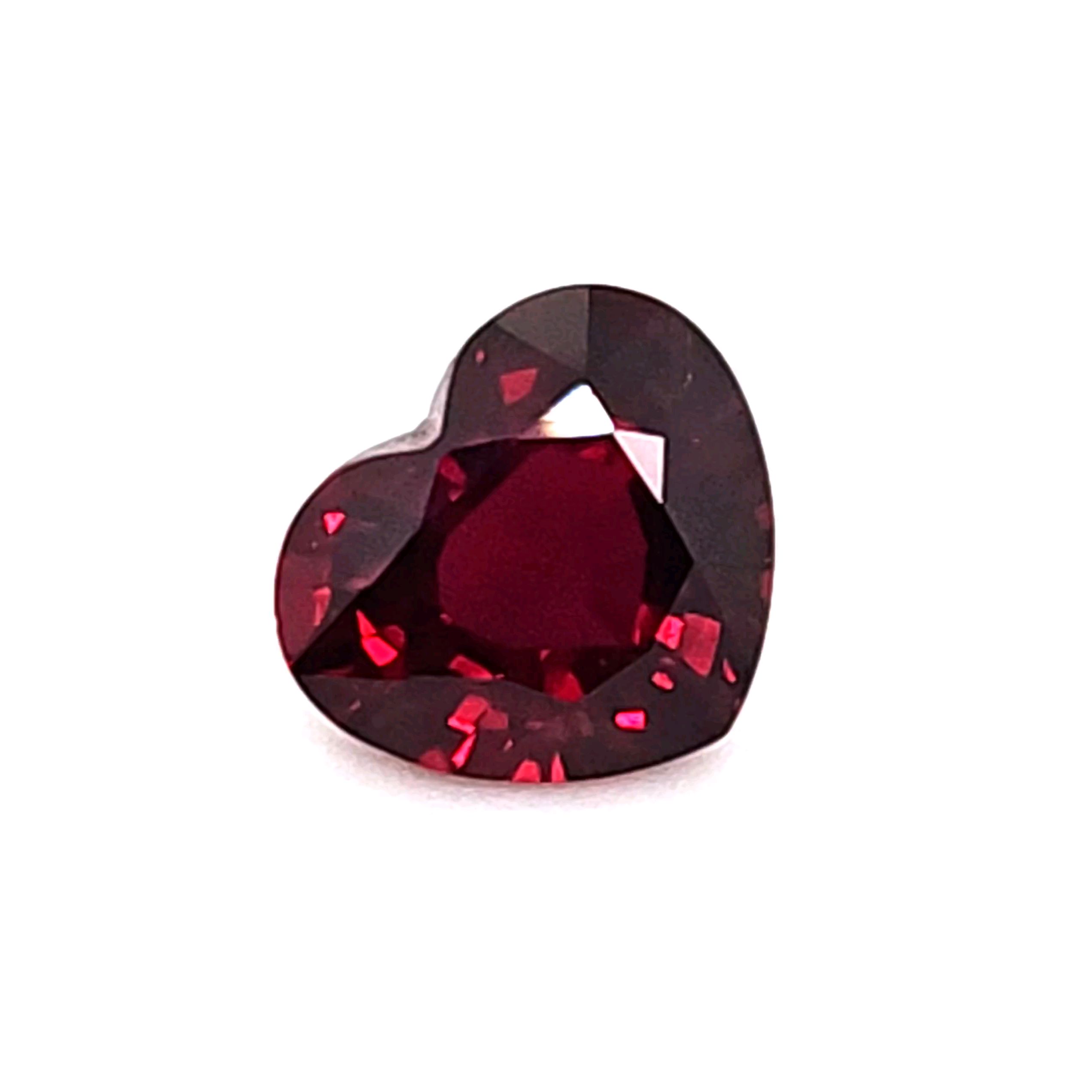 RUBY FACETED 4.17ct RED Red EC MOZAMBIQUE HEATED