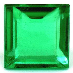 Szmaragd 1,73 ct, zielony, szlif szmaragdowy
