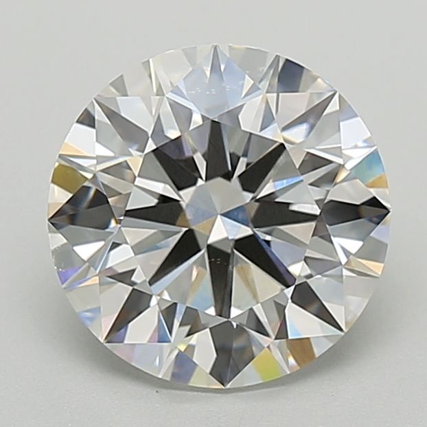 Diamant Rond 3.04 ct - Couleur H - Pureté VVS2