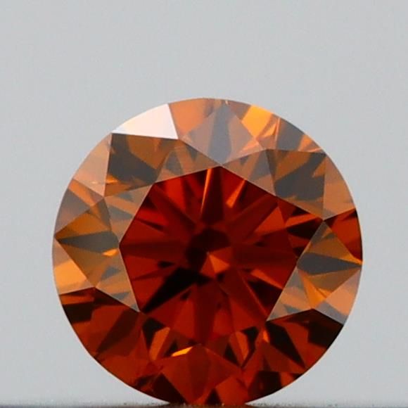 0.18 CT Fancy Deep Orange ROUND