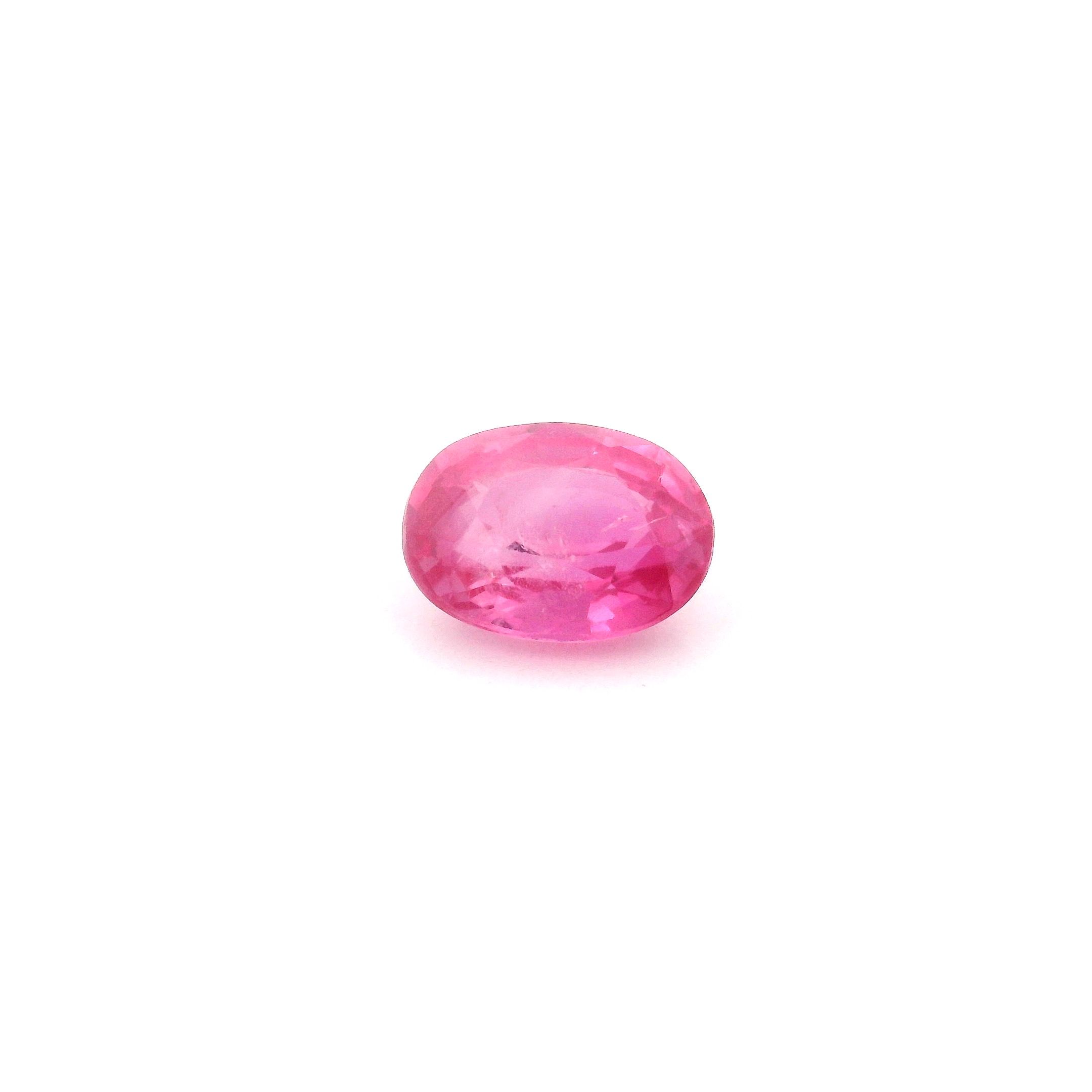 RUBY FACETED 1.24ct RED Medium Intense SI MOZAMBIQUE HEATED