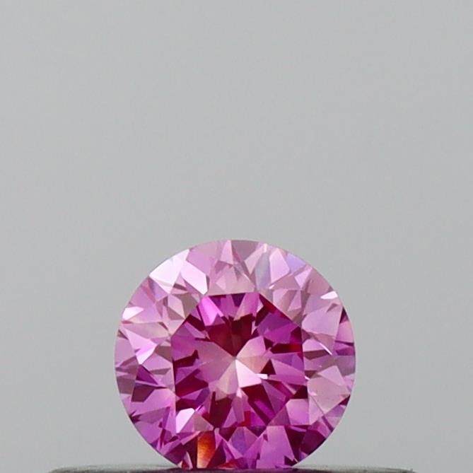 0.21 CT Fancy Vivid Pink ROUND
