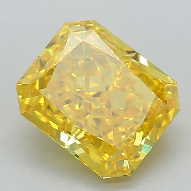 0.82 CT Fancy Vivid Yellow RADIANT