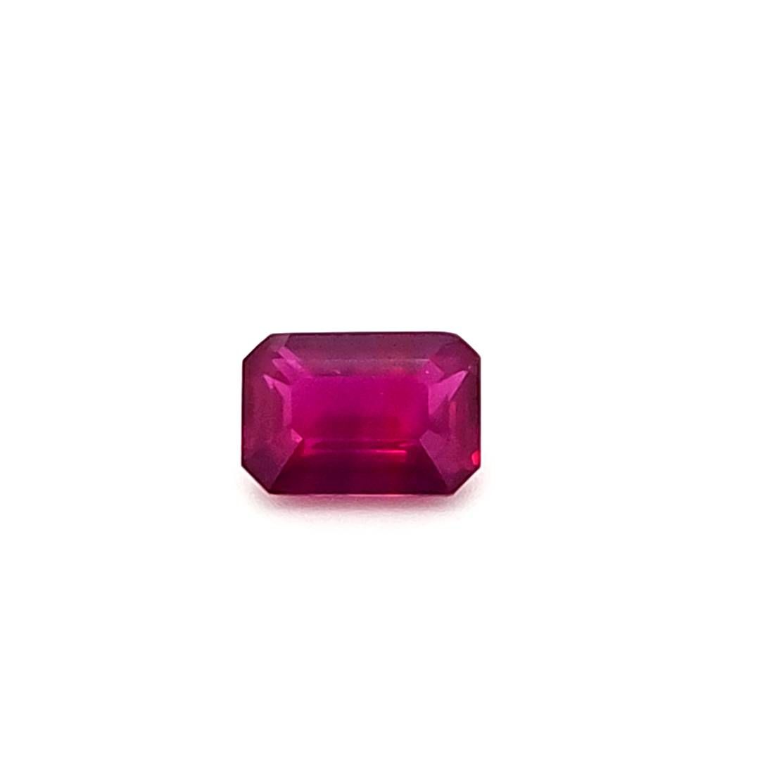 RUBY FACETED 3.01ct RED Red EC MOZAMBIQUE HEATED