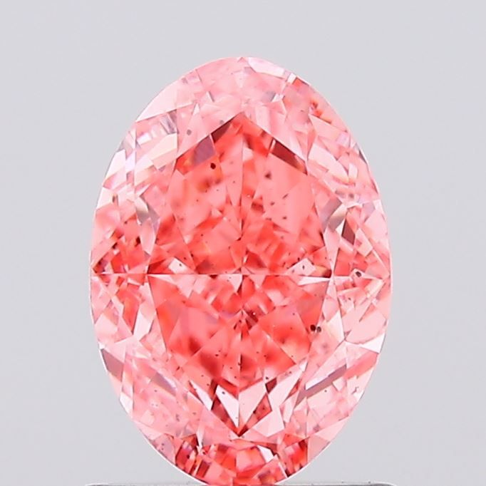 1.11 CT Fancy Vivid Pink OVAL