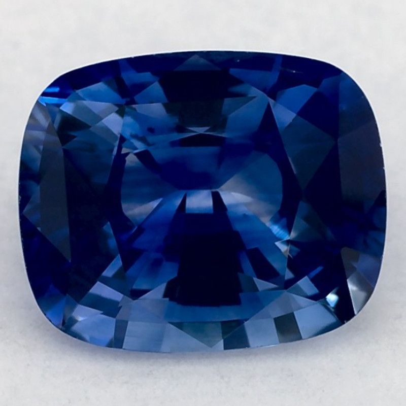 Szafir 2,22 ct, niebieski, szlif cushion