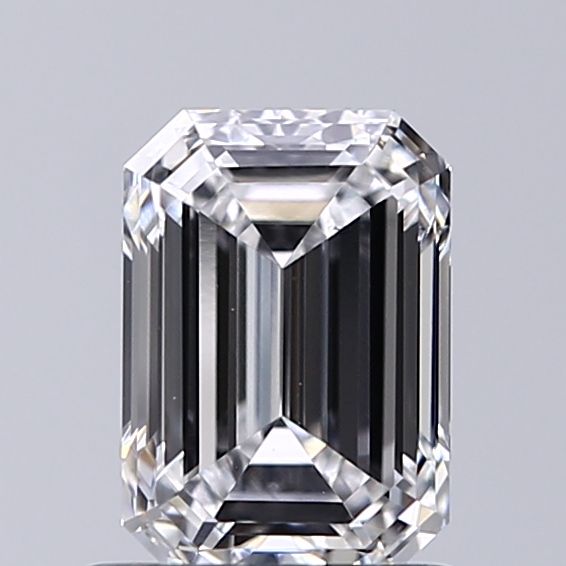 Diamant Émeraude 1.01 ct - Couleur D - Pureté VS2