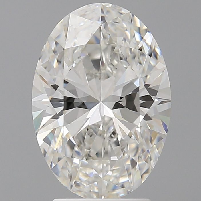 Diamant Ovale 3.07 ct - Couleur F - Pureté VVS2