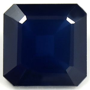 Szafir 1,18 ct, niebieski, szlif szmaragdowy
