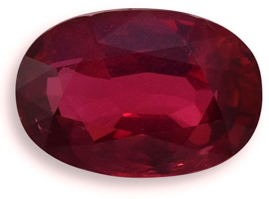 4.48 ct Oval ruby