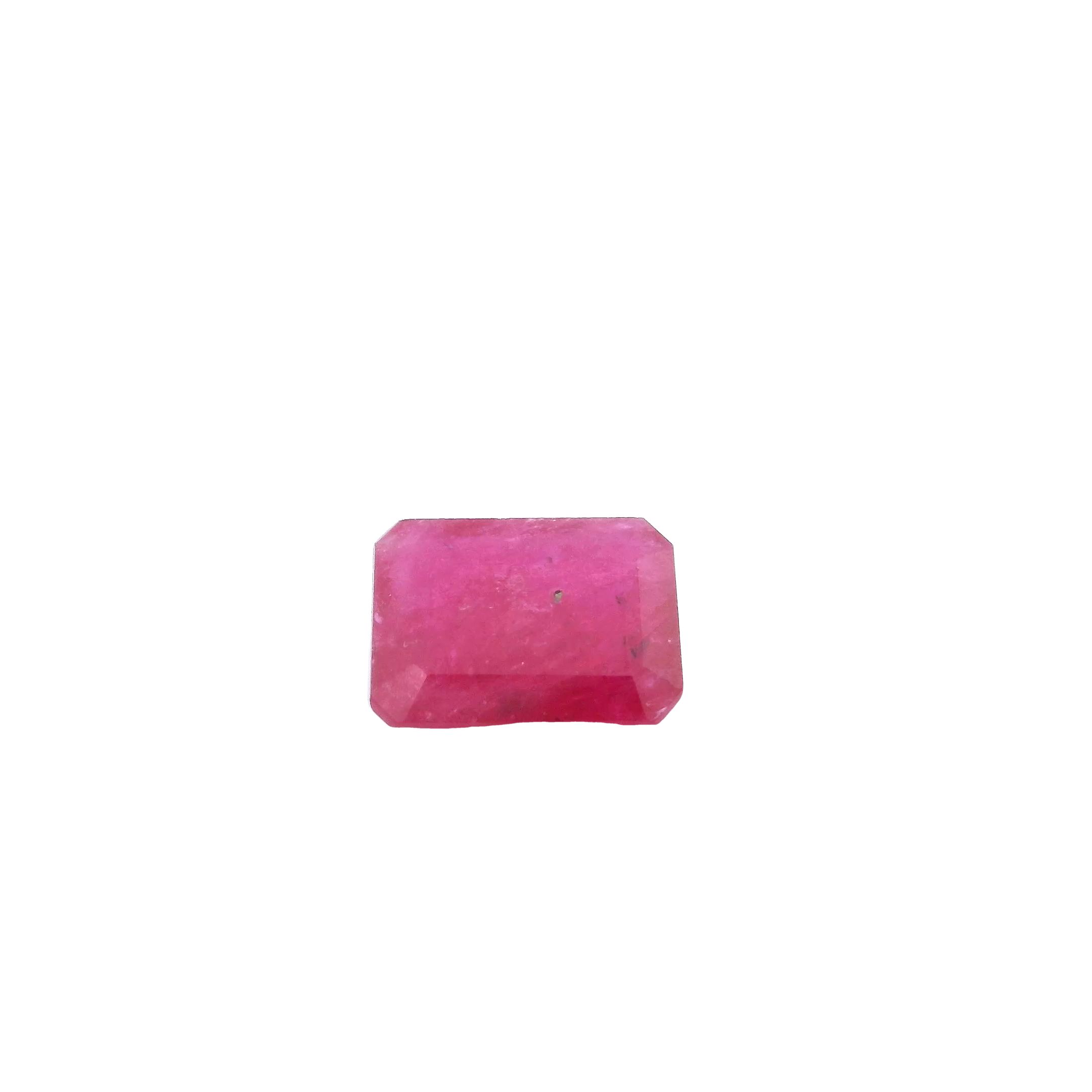 RUBY FACETED 1.77ct RED red MI MOZAMBIQUE HEATED