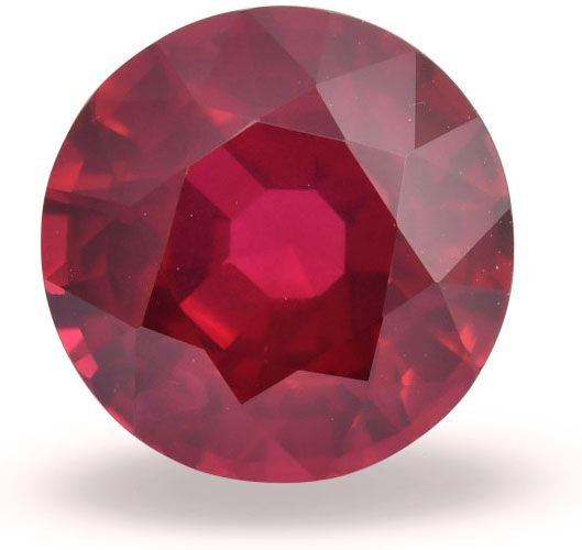 5.08 ct Round ruby