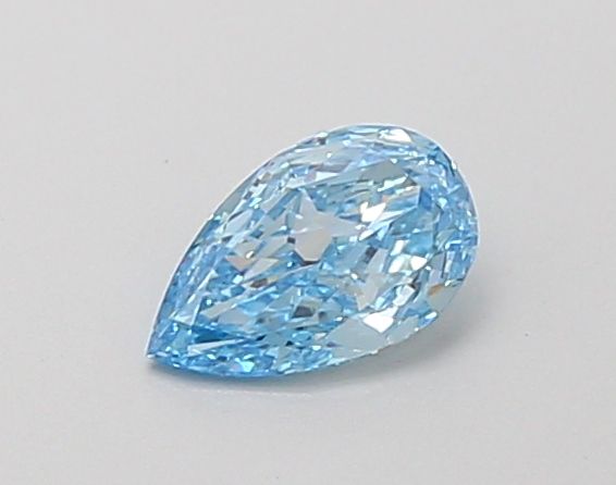 0.36 CT Fancy Intense Blue PEAR