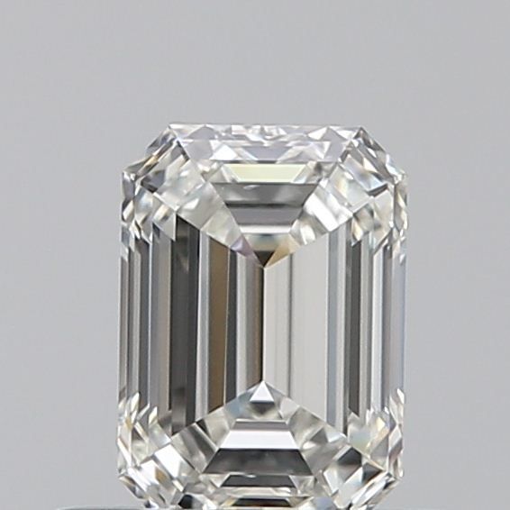 Diamant Émeraude 0.49 ct - Couleur I - Pureté VS2