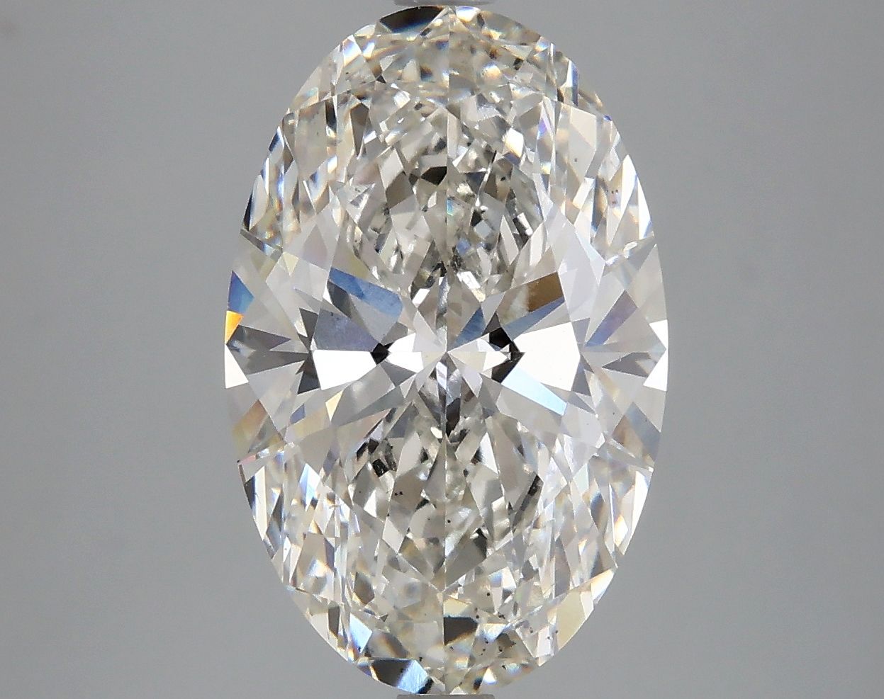 Diamant Ovale 5.01 ct - Couleur H - Pureté VS2