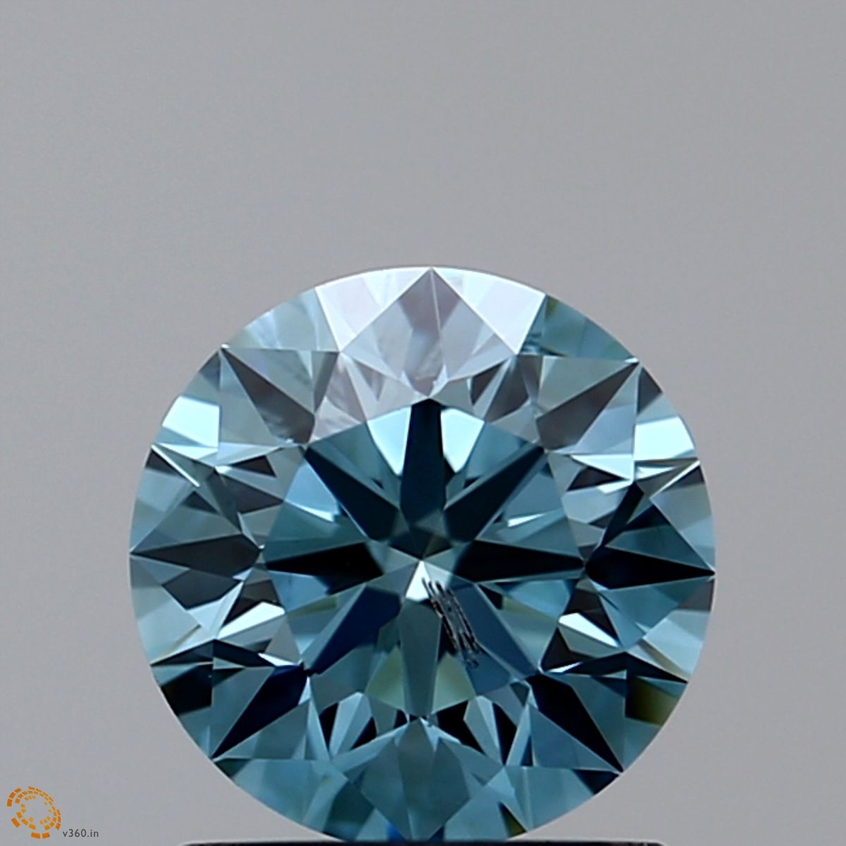 1.01 CT Fancy Green ROUND
