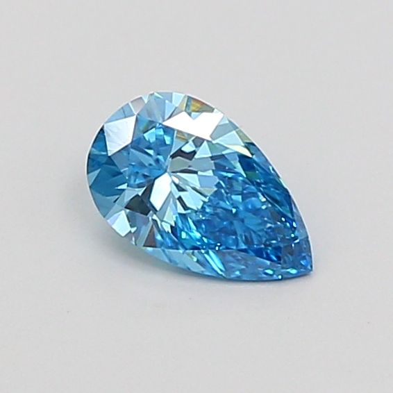 0.46 CT Fancy Vivid Blue PEAR