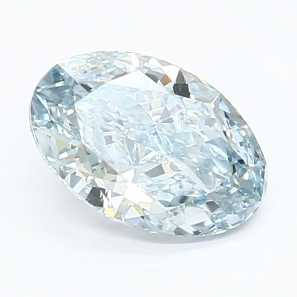 1.31 CT Fancy Intense Blue OVAL