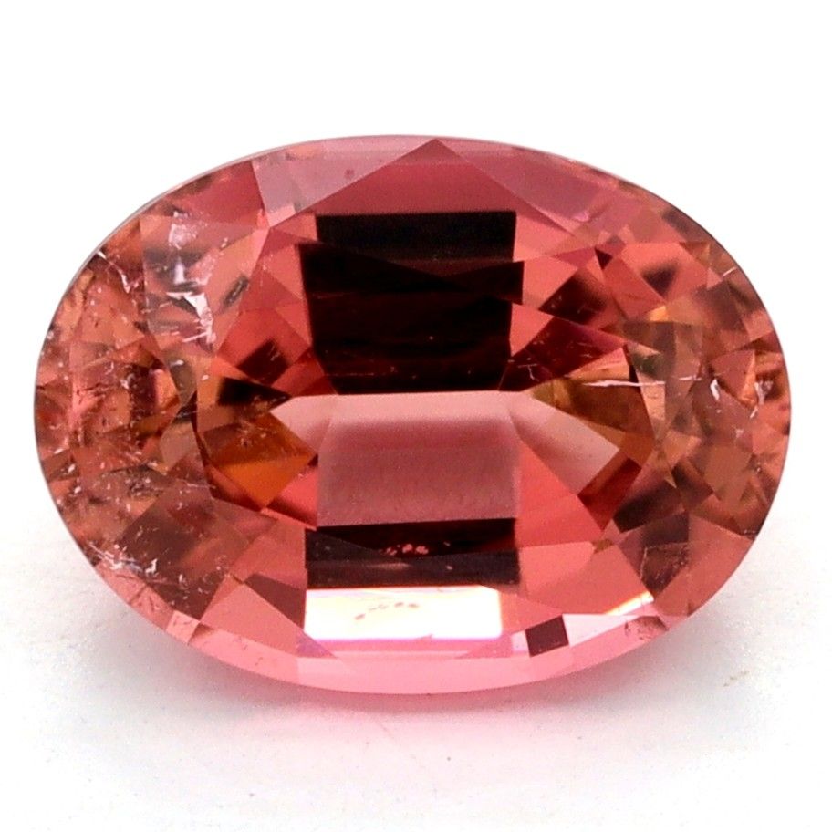 Turmalin 1,61 ct, różowy, szlif owalny