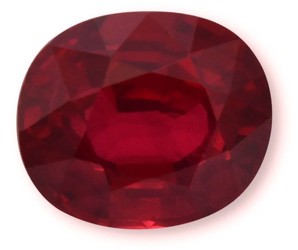 4.52 ct Oval ruby