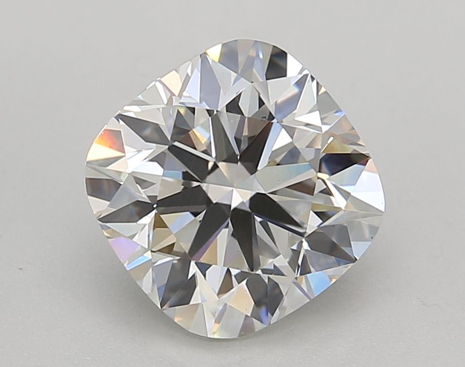 2.61-carat cushion diamond with H color, null cut, and VS1 clarity.