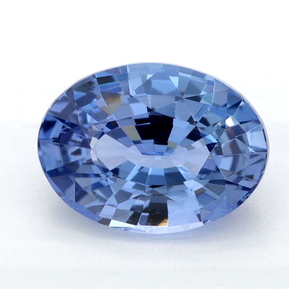 Szafir 1,31 ct, niebieski, szlif owalny